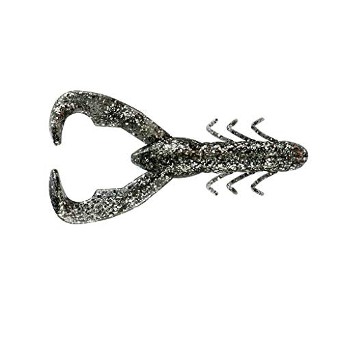 3.5-Inch Christie Craw Fishing Lure - Soft Plastic Crawfish Bait, 8 Pack