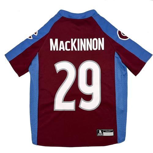 NHLPA Dog Jersey - Nathan MacKinnon, Colorado Avalanche - Large