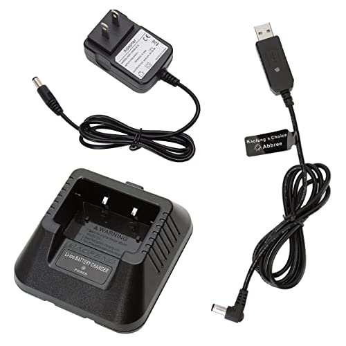 Li-ion Desktop Charger for UV-5R Series Two-Way Radios