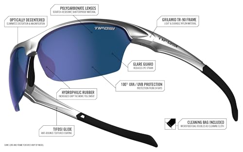 Sport Sunglasses for Golf, Running & Pickleball - UVA/UVB Protection