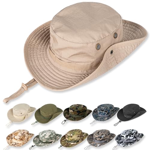 Sun Hats for Men Women Bucket Hat UPF 50+ Boonie Fishing Safari