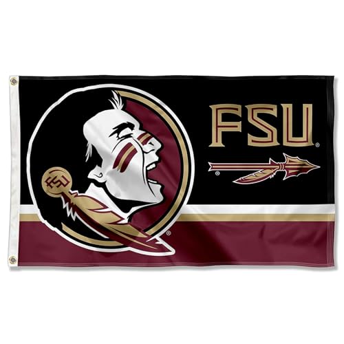 Florida State FSU Noles 3x5 College Flag Banner - Durable Polyester Tailgating & Wall Decor