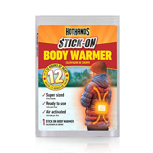 HotHands Adhesive Body Warmer 40 Count - Air Activated Hand/Chest Warmers