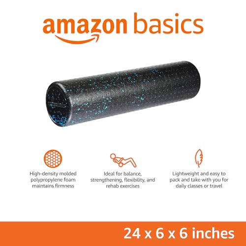 High-Density Foam Roller for Exercise and Recovery - 24 Inch