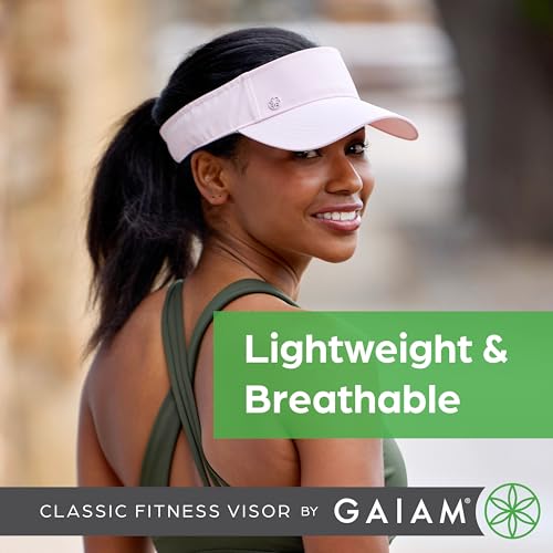 Moisture-Wicking Fitness Visor for Women - Adjustable & Quick-Dry