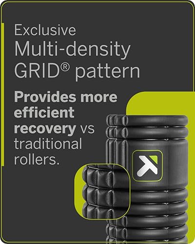 Foam Roller - 13" Multi-Density Massage Roller for Muscle Recovery