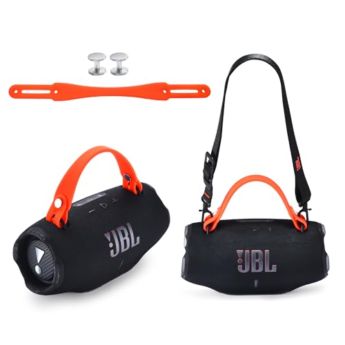 Silicone Handle Strap for JBL Xtreme 5/4/3/2 Speaker - Orange
