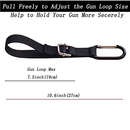 Adjustable Truck Gun Rack for Rifles and Shotguns - 4-Pack