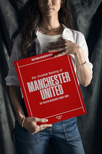Manchester United Soccer History Newspaper Book - Personalize Free