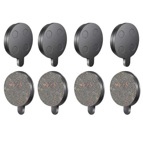 Rosvola Semi-Metallic Electric Scooter Brake Pads 4 Pairs Replacement 10-inch