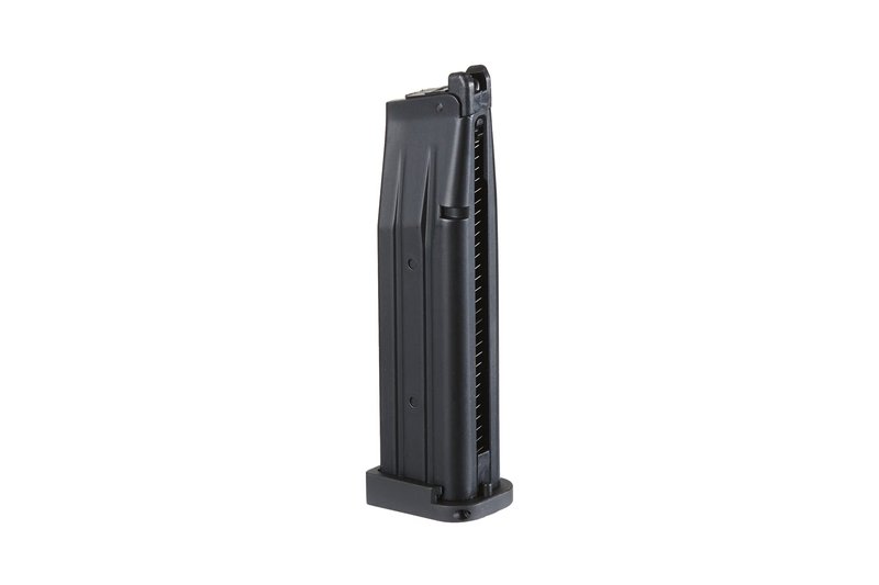 Lancer Tactical Knightshade 28 Round Hi-Capa Green Gas Airsoft Magazine 2 Pack