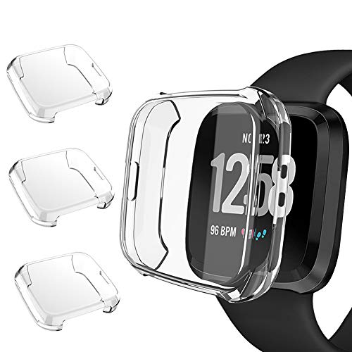 Screen Protector Case for Fitbit Versa Lite Edition - Clear