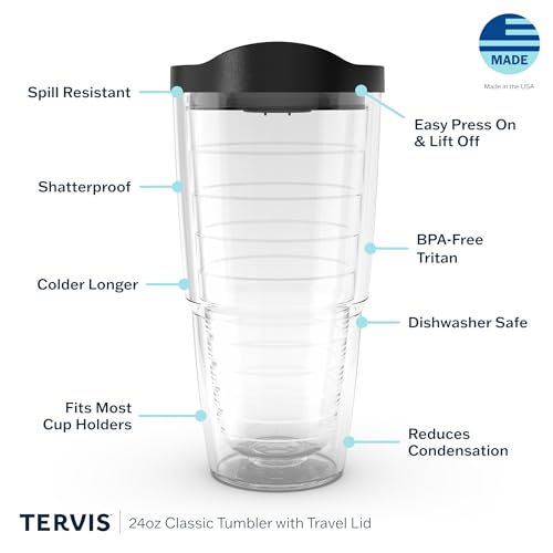 Tervis 24oz Watercolor Songbirds Insulated Double-Walled Tumbler - Made in USA
