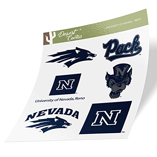 Nevada Wolf Pack Sticker Decal - College Spirit Vinyl Sports Fan Gift