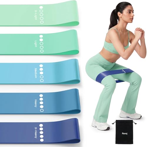 5-Pack Resistance Bands Set for Strength Training & Yoga