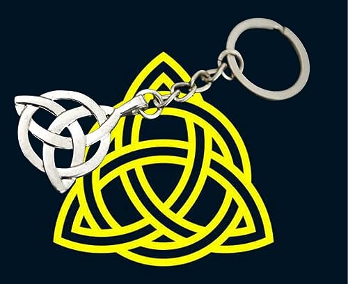 Celtic Cross Keychain Irish Knot Pendant Jewelry Gift