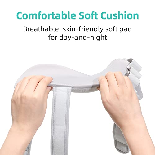 Fanwer Stroke Resting Hand Splint Left&Right, Hand Brace Splint for Stroke Patients - Functional Night Immobilizer Wrist Finger Brace Support for Straightening Fingers, Arthritis, Carpal Tunnel Syndrome (Left)