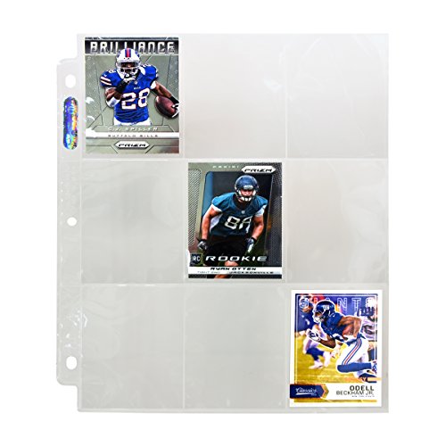 9-Pocket Trading Card Pages - 25 Count Pack - Original Version