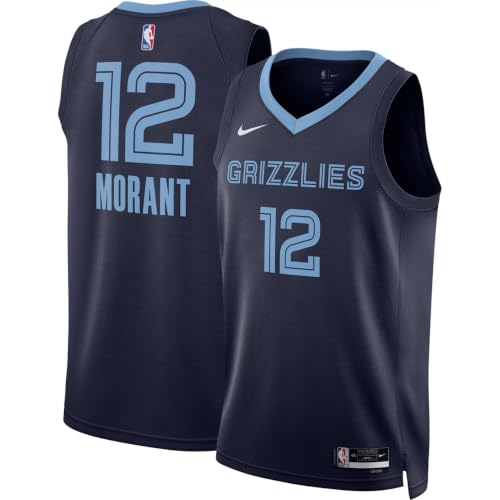 Youth NBA Jersey Ja Morant Memphis Grizzlies Navy Swingman 14-16
