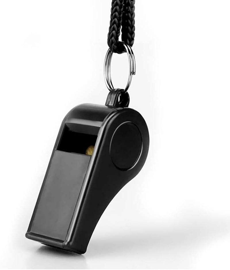 36PCS Loud Outdoor Sports Whistles with Lanyards - Referee, , Emergency Use