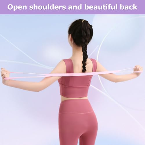 Figure 8 Resistance Bands with Handles - 3 Pack, Soft Silicone