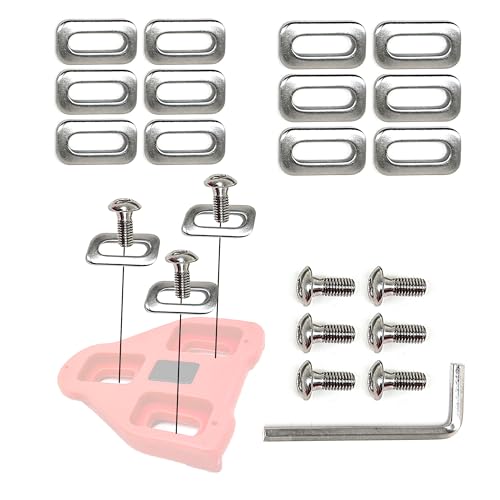 Delta Cleat Replacement Bolts & Washers Kit for Cycling Shoes