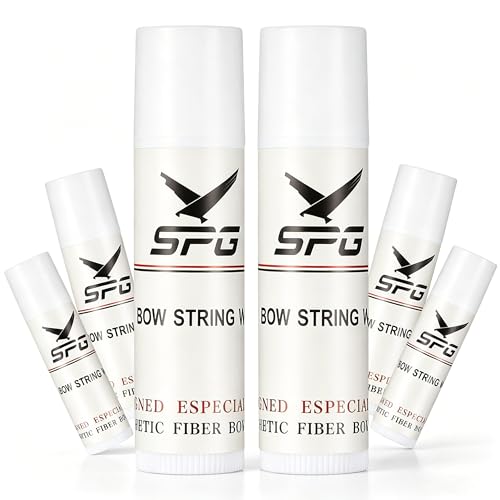 Bow String Wax - 6 Pieces Waterproof Lubricant for Archery