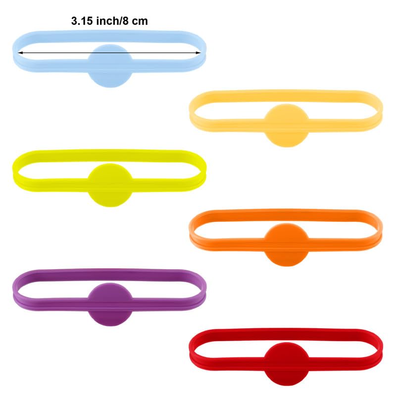 24 Silicone Drink Markers - Reusable Cup and Glass Identifiers