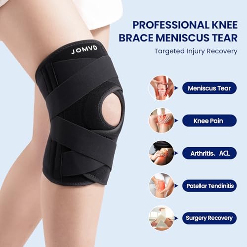 Adjustable Knee Brace for Pain Relief & Meniscus Tear Support