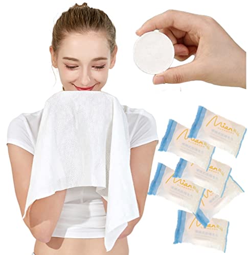 Extra Large Disposable Washcloths - 23.6" x 11.8" Cotton Towels for Travel