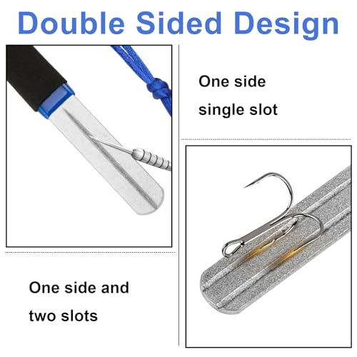 Precision V-Groove Dart Sharpener - 2 Pack for Steel Tip Darts
