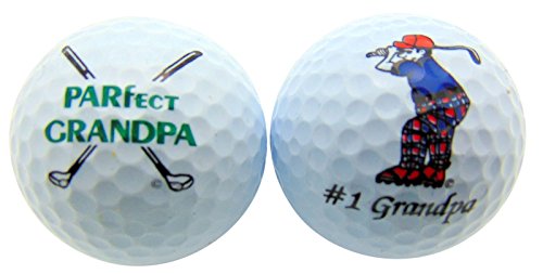 Set of 2 Golf Balls Gift Pack for Grandpa - Father's Day