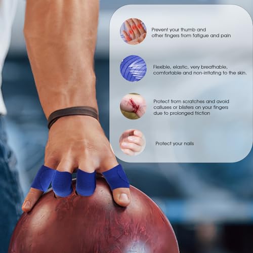 Bowling Finger Tape - 100PCS Protective Thumb Tapes, 4 Colors