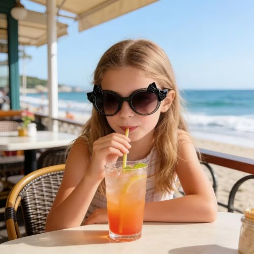 Heart Shaped Sunglasses - 4 Pack in Black, Pink, Purple, Blue