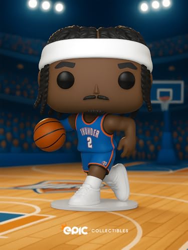 Epic Collectibles Shai Gilgeous Alexander NBA Vinyl Figure - Basketball Collectible, 3.95 Inch