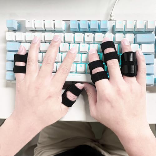 Thumb Finger Splints - 2 Pcs Trigger Finger Brace for Pain Relief