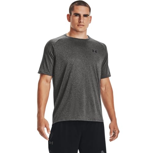Under Armour Men's Tech 2.0 T-Shirt Carbon Heather X-Large