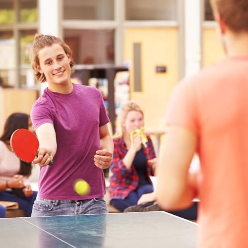 100 Colored Table Tennis Balls - 40mm Washable Game Balls