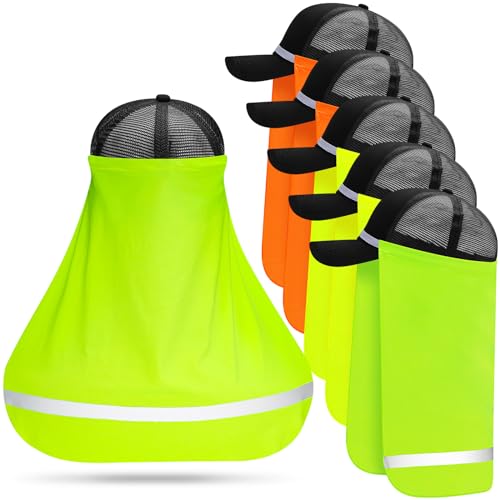 Funtery UV Neck Sun Protection Drape Cover for Men & Women - Reflective Strap Outdoor Sun Shade with Color Options