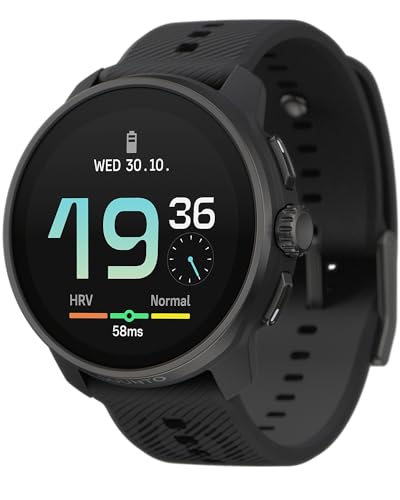 Suunto Race S GPS Sports Watch - 1.32" AMOLED, All Black