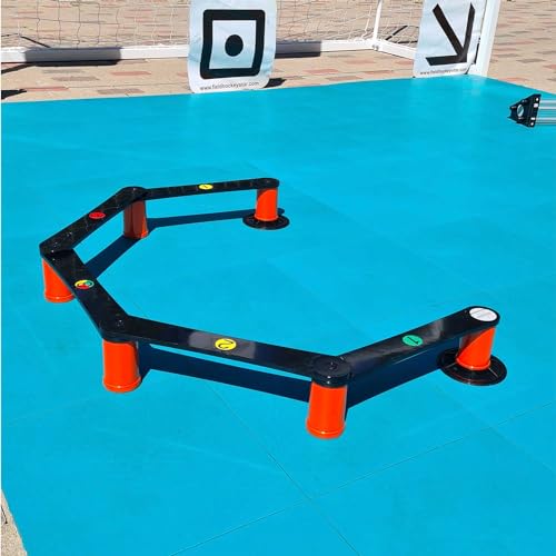 Stickhandling Training Aid - Portable, Adjustable Equipment for Ball Control & Coordination