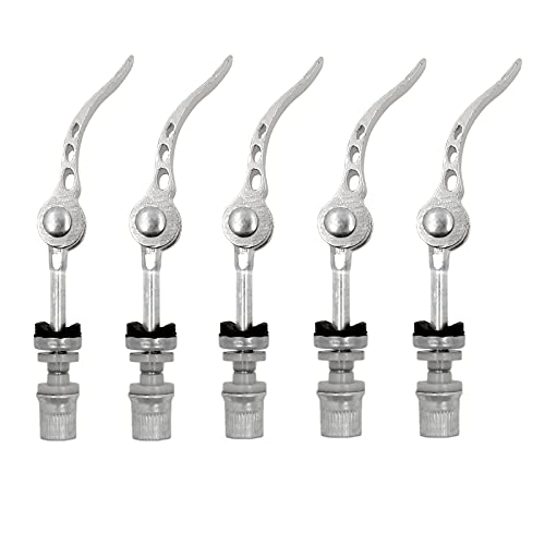 Aluminum Alloy Bicycle Seat Post Clamp Set - 5PCS, Quick Release