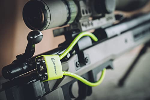 15 Inch Cable Gun Lock - California DOJ Approved, Green - One Size