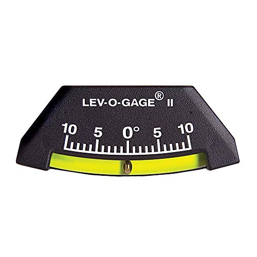 Marine Clinometer - Shatterproof Flex-Tube Design, Accurate Tilt Readings