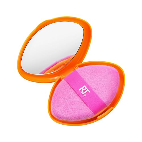 Miracle 2-In-1 Powder Puff Set with Travel Case - 2 Pieces