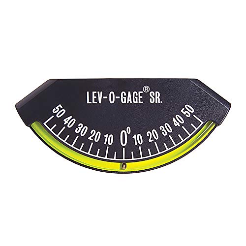Marine Clinometer - Heel-Angle Gauge for Boats, -50 to 50 Degrees