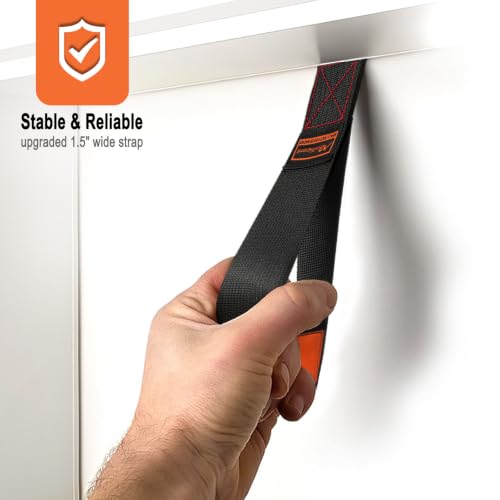 Heavy Duty Door Anchor for Resistance Bands - Orange 1 Pack