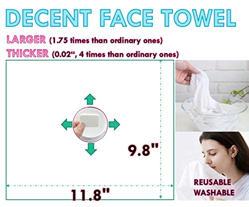 Compressed Cotton Towels - 20PCS Travel Washcloths