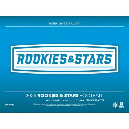 2025 Rookies & Stars Football 6-Pack Blaster Box - 1 Autograph or Memorabilia Card