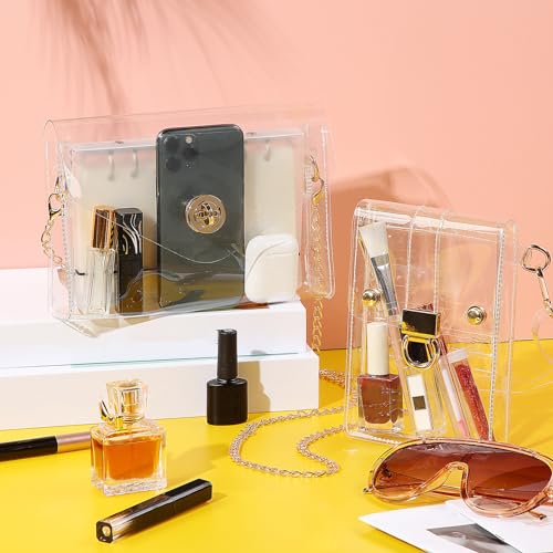 Weewooday Transparent PVC Bag - Stadium Approved Crossbody Bag